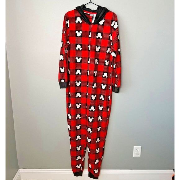 Disney Other - Disney 100 Mickey Mouse Adult Onside Pajamas L